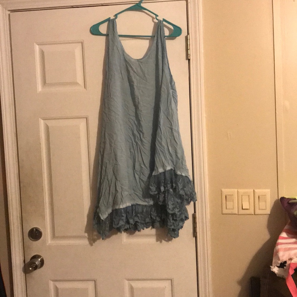 Umgee Lacy tank top 1x